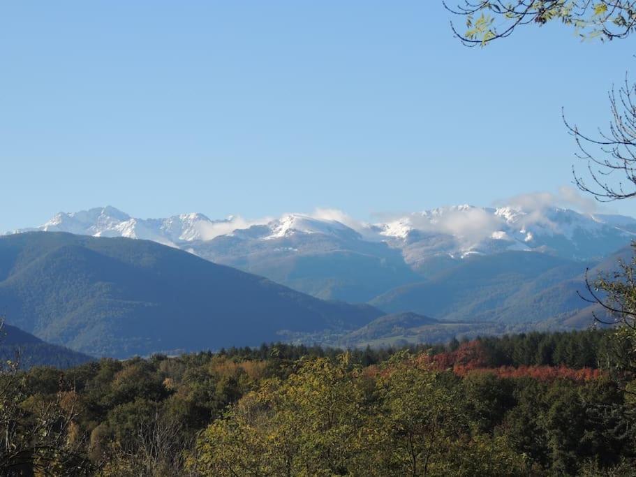 Cabane Dans Les Bois Avec Vue Sur Les Pyrenees Saint-Laurent-de-Neste Экстерьер фото